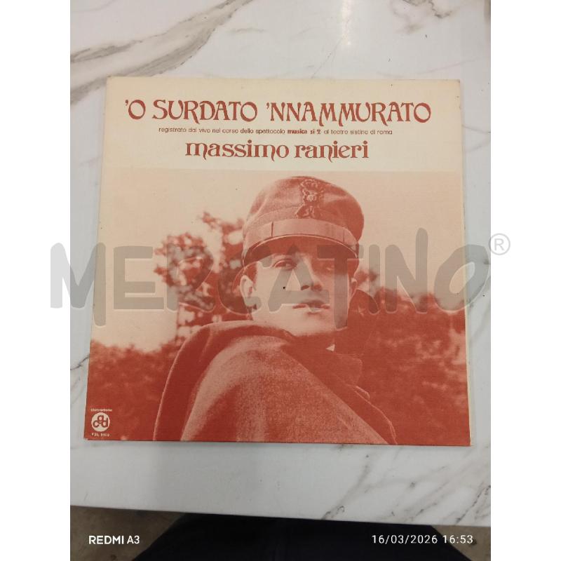 DISCO O SURDAT NNAMURATO MASSIMO RANEIRI | Mercatino dell'Usato San giorgio del sannio 1