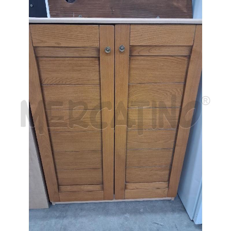 DISPENSA 2 PORTE LEGNO 173 | Mercatino dell'Usato San giorgio del sannio 1