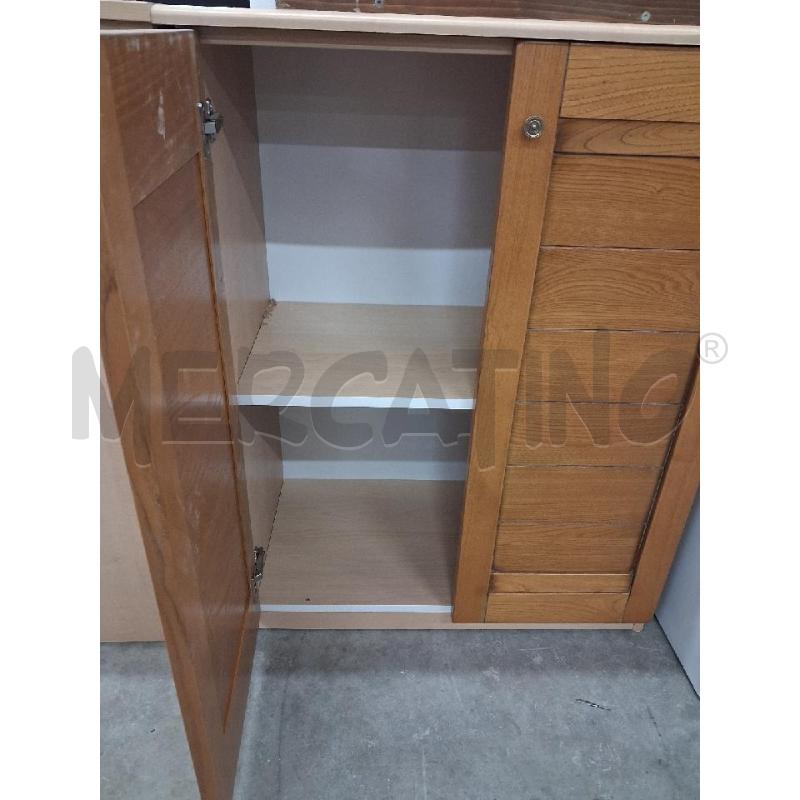 DISPENSA 2 PORTE LEGNO 173 | Mercatino dell'Usato San giorgio del sannio 2