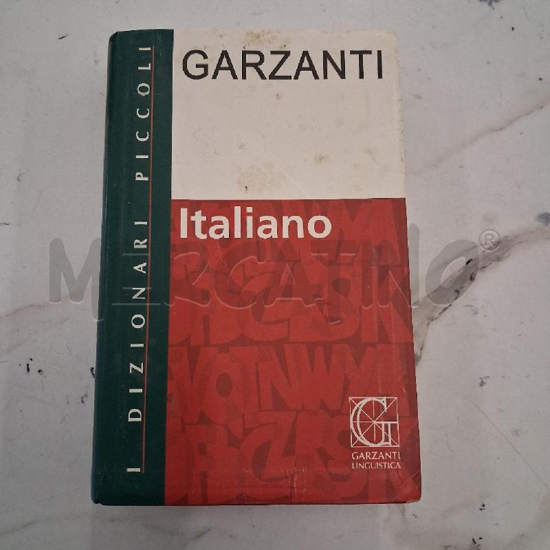 DIZIONARIO GARZANTI ITALIANO | Mercatino dell'Usato San giorgio del sannio 1