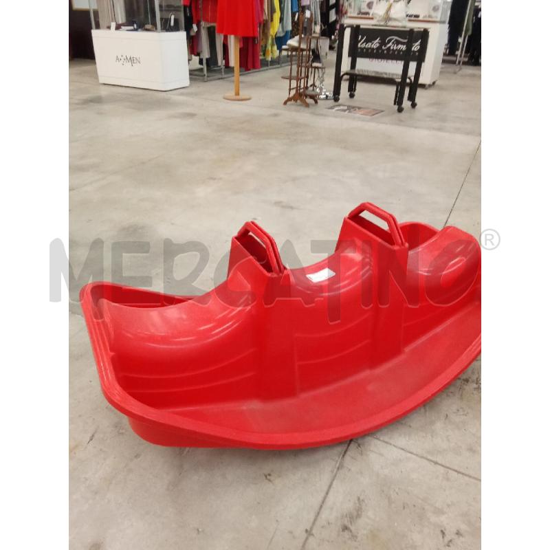 DONDOLO ROSSO PLASTICA  | Mercatino dell'Usato San giorgio del sannio 2