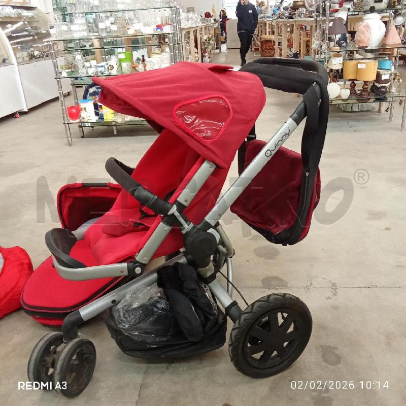 DUO ROSSO CARROZZINA + PASS QUINNY BUZZ | Mercatino dell'Usato San giorgio del sannio 2