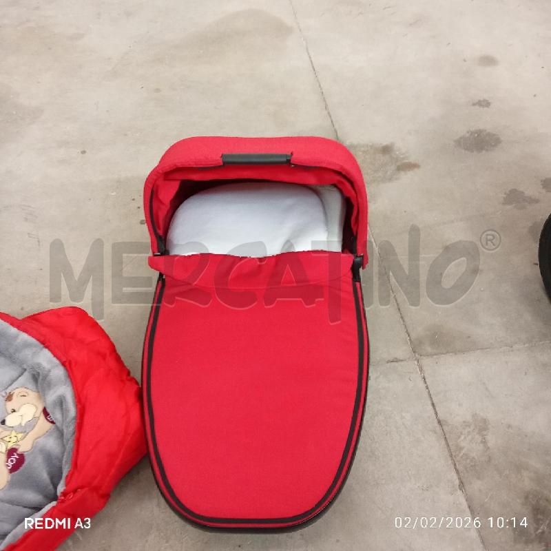 DUO ROSSO CARROZZINA + PASS QUINNY BUZZ | Mercatino dell'Usato San giorgio del sannio 3