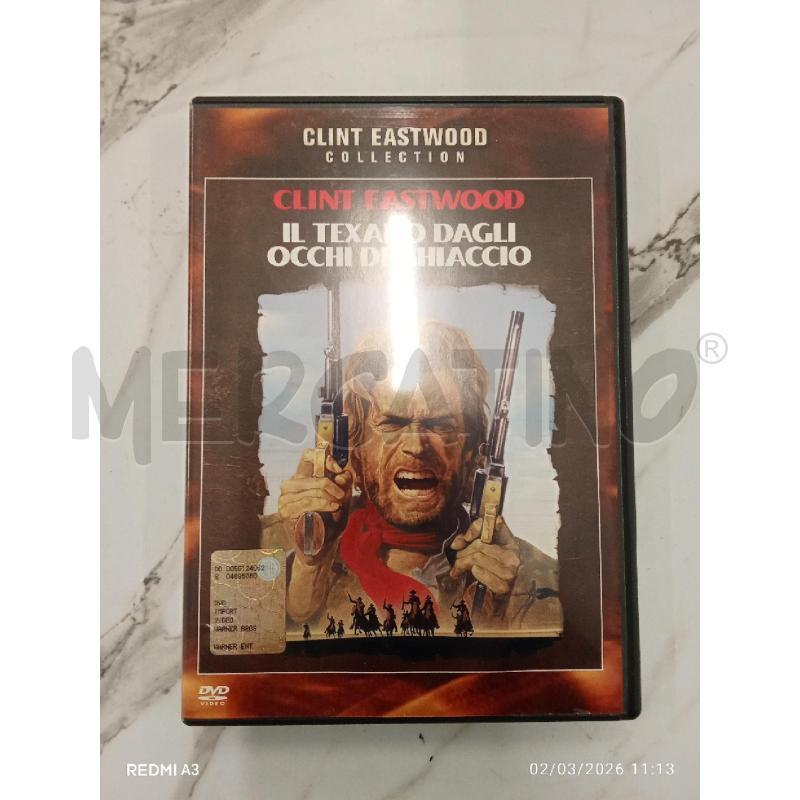 DVD IL TEXANO DAGLI OCCHI DI GHIACCIO  | Mercatino dell'Usato San giorgio del sannio 1