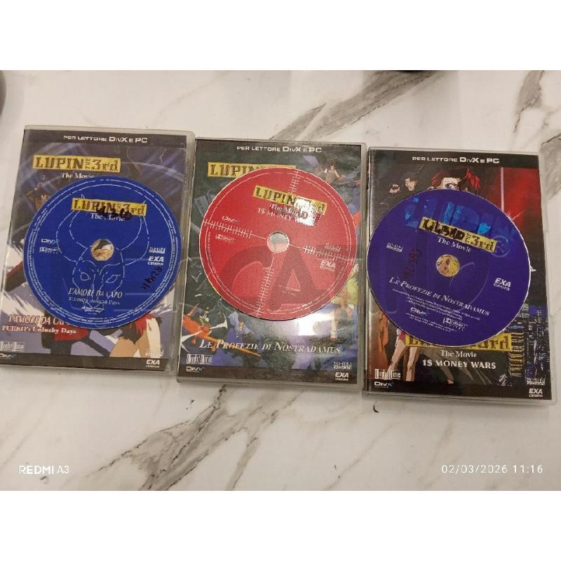 DVD LUPIN 3RD  | Mercatino dell'Usato San giorgio del sannio 2