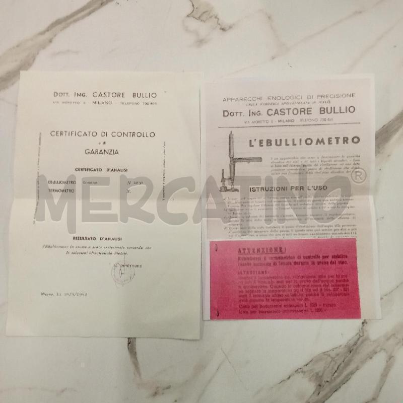 EBULLIOMETRO  | Mercatino dell'Usato San giorgio del sannio 5