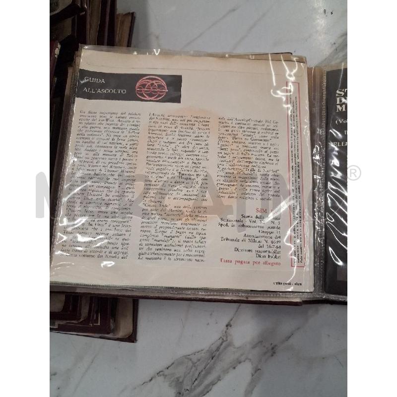 ENCICLOPEDIA STORIA DELLA MUSICA IN VINILE CUSTODIE DI PELLE  | Mercatino dell'Usato San giorgio del sannio 4