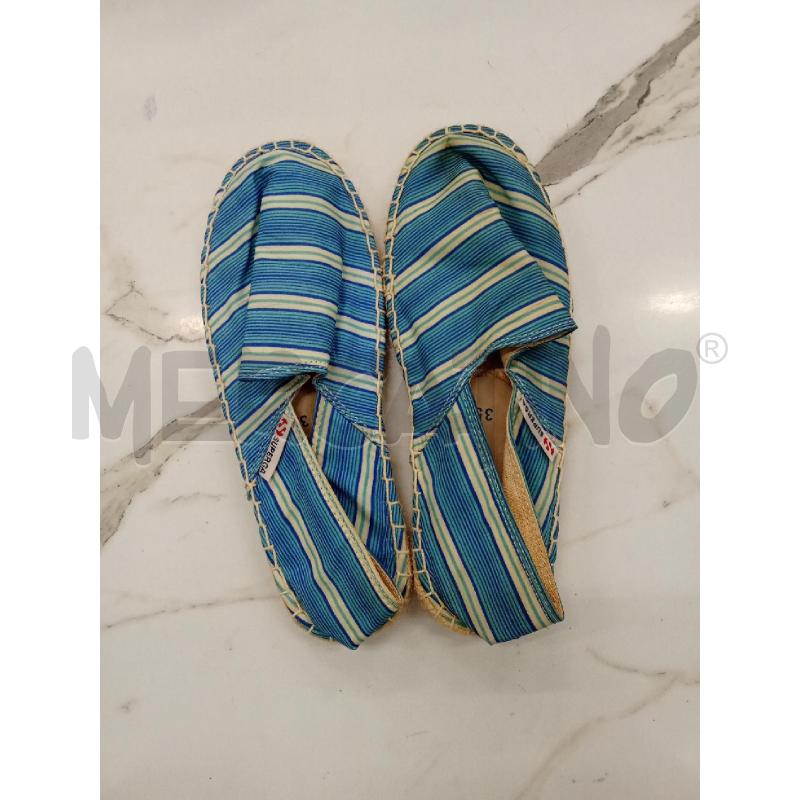 ESPADRILLAS DONNA SUPERGA AZZURRA  | Mercatino dell'Usato San giorgio del sannio 1