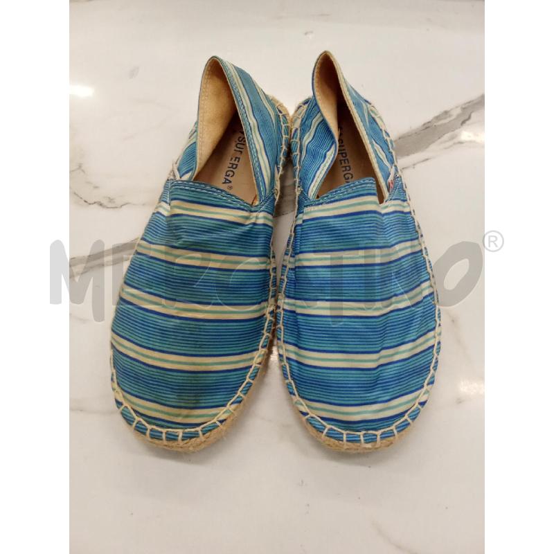ESPADRILLAS DONNA SUPERGA AZZURRA  | Mercatino dell'Usato San giorgio del sannio 2