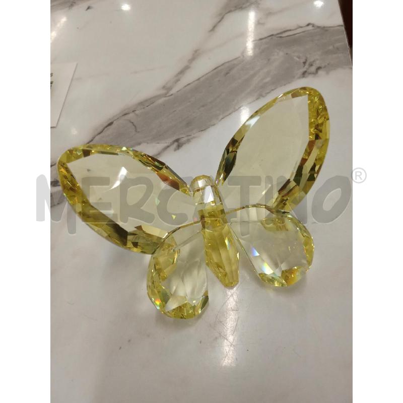 FARFALLA SWAROVSKY GIALLA | Mercatino dell'Usato San giorgio del sannio 3