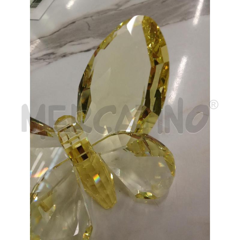 FARFALLA SWAROVSKY GIALLA | Mercatino dell'Usato San giorgio del sannio 4