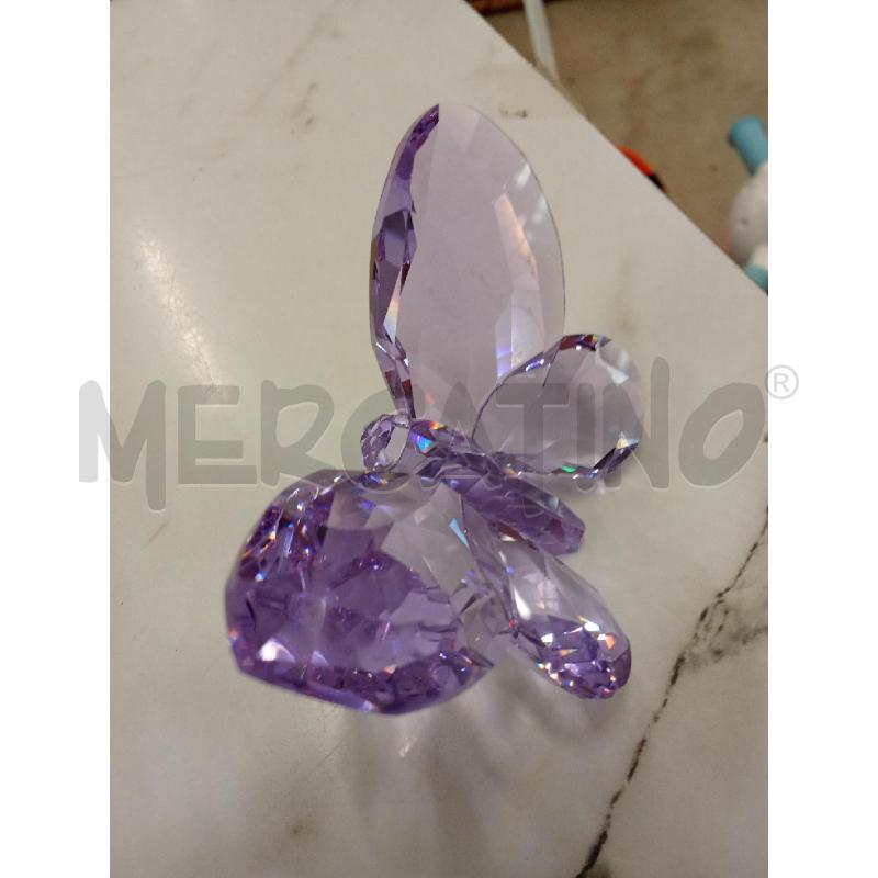 FARFALLA SWAROVSKY LILLA | Mercatino dell'Usato San giorgio del sannio 1