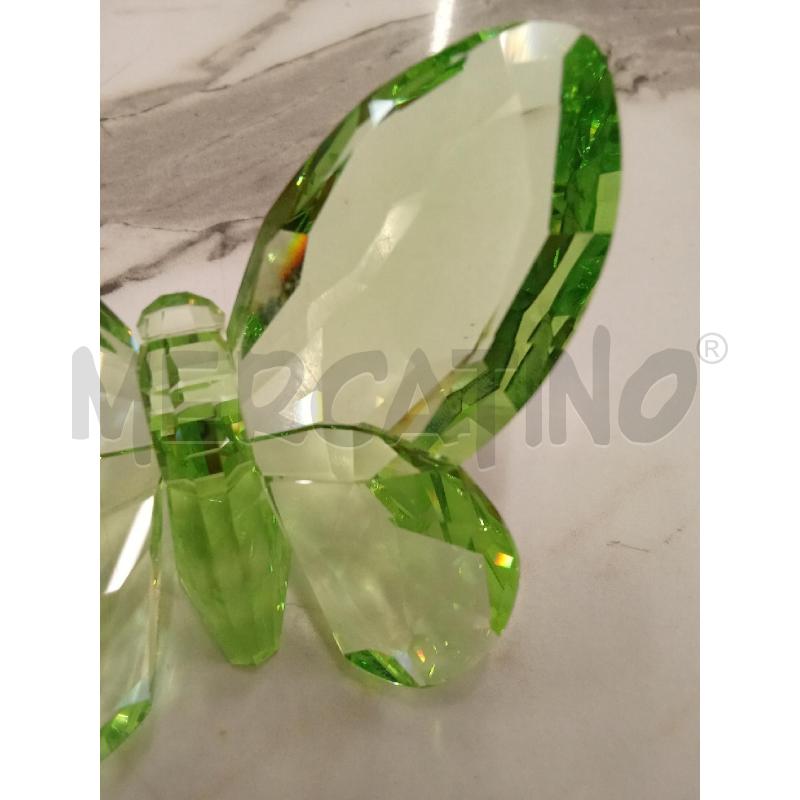 FARFALLA SWAROVSKY VERDE | Mercatino dell'Usato San giorgio del sannio 3