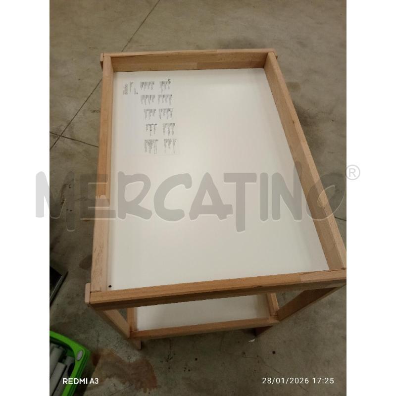 FASCIATOIO IKEA LEGNO  | Mercatino dell'Usato San giorgio del sannio 2