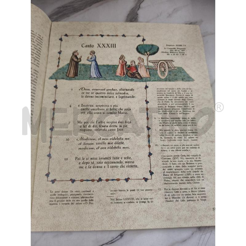 FASCICOLI LA DIVNA COMMEDIA GRUPPO ILLUSTRATA DA BOTTICELLI  | Mercatino dell'Usato San giorgio del sannio 3