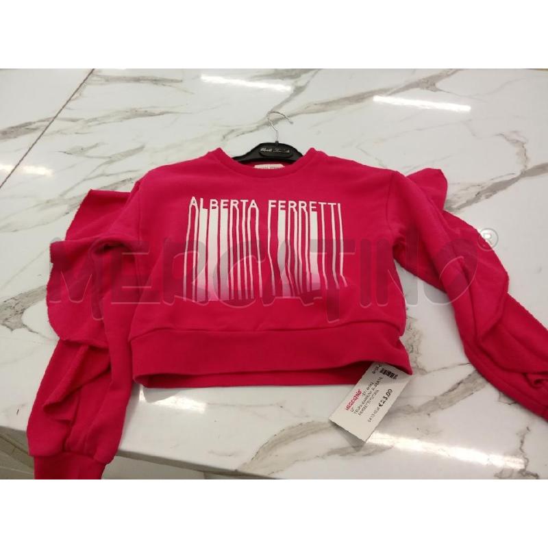 FELPA BAMBINA ALBERTA FERRETTI FUCSIA GARZATA | Mercatino dell'Usato San giorgio del sannio 2