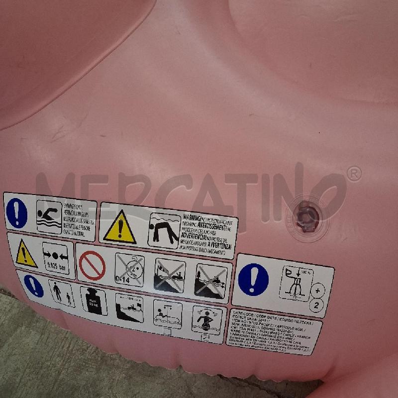 FENICOTTERO GONFIABILE ROSA 3PERSONE  | Mercatino dell'Usato San giorgio del sannio 4