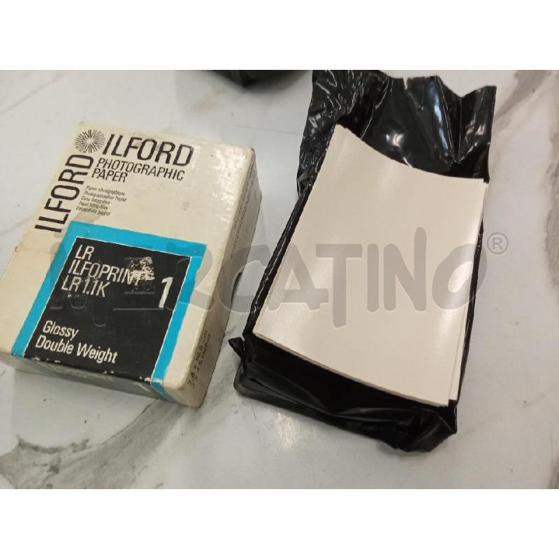 FOTOCAMERA FILMA 1:11 7,5 + CARTA FOTOGRAFICA ILFORD | Mercatino dell'Usato San giorgio del sannio 5