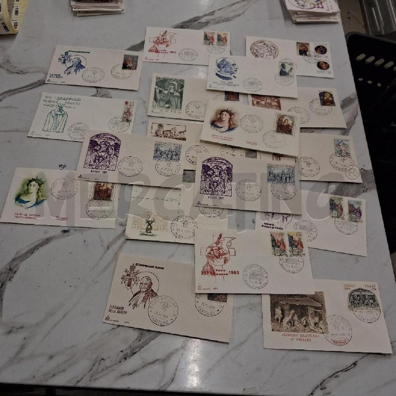 FRANCOBOLLI BUSTE PRIMO GIORNO SACRE  | Mercatino dell'Usato San giorgio del sannio 1