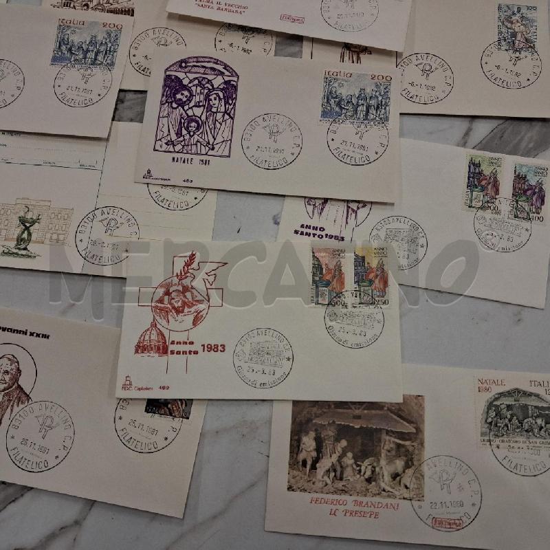 FRANCOBOLLI BUSTE PRIMO GIORNO SACRE  | Mercatino dell'Usato San giorgio del sannio 4