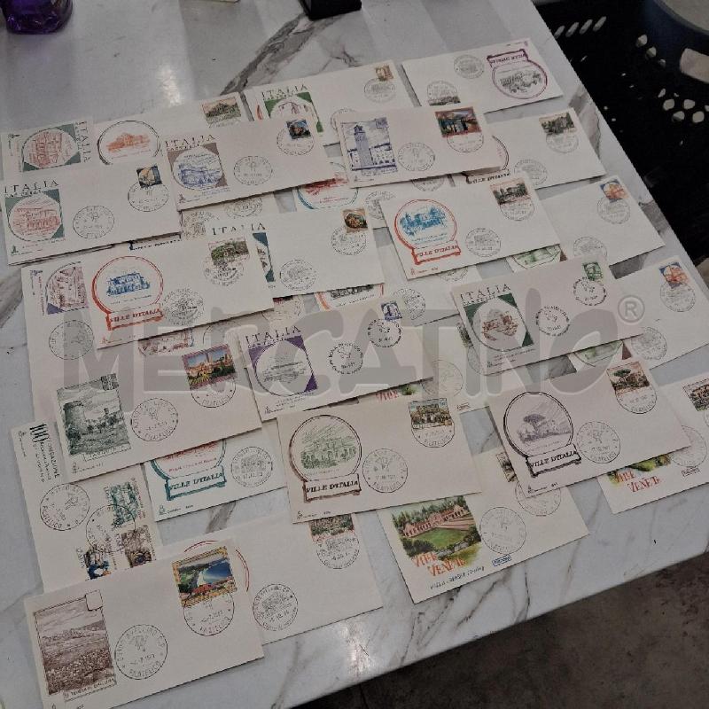 FRANCOBOLLI BUSTE PRIMO GIORNO VILLE E CASTELLI D'ITALIA  | Mercatino dell'Usato San giorgio del sannio 1