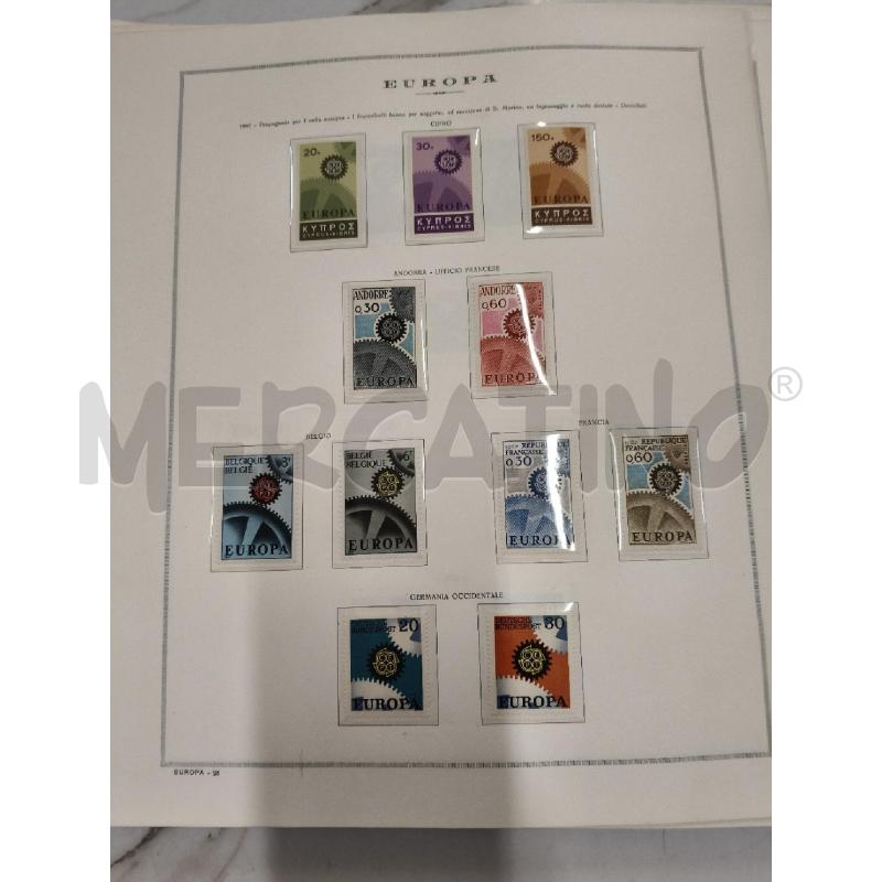 FRANCOBOLLI PZ. ALBUM MARINI UNIONE EUROPEA  | Mercatino dell'Usato San giorgio del sannio 1