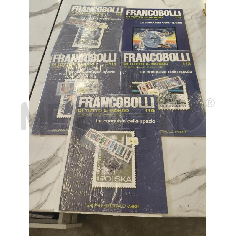FRANCOBOLLI PZ. EDIZIONE BOLAFFI CONQUISTA DELLO SPAZIO | Mercatino dell'Usato San giorgio del sannio 1