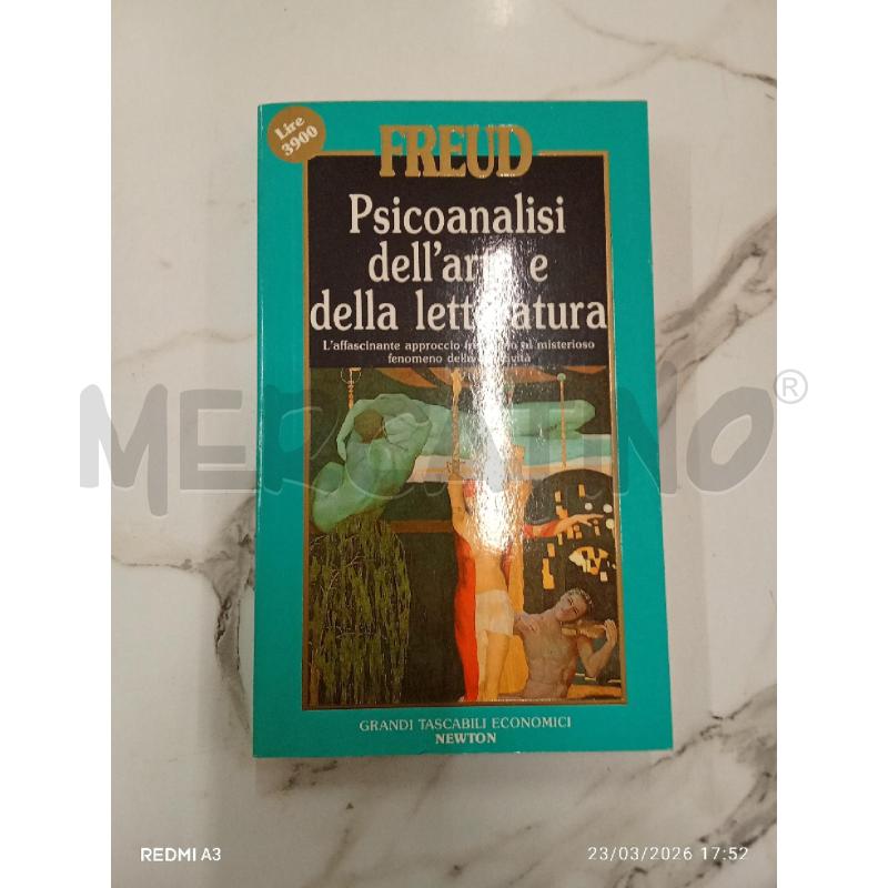 FREUD PSICOANALISI DELL'ARTE E DELLA LETTERATURA | Mercatino dell'Usato San giorgio del sannio 1