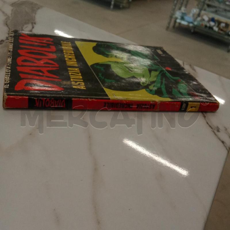 FUMETTO DIABOLIK ASTUZIA  INCREDIBILE  | Mercatino dell'Usato San giorgio del sannio 2