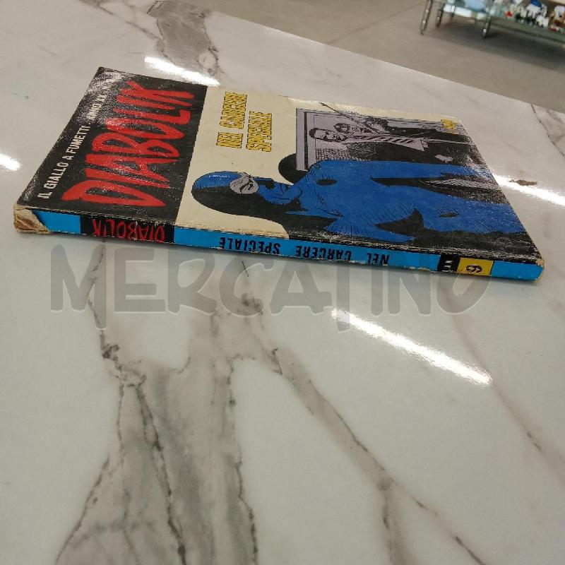 FUMETTO DIABOLI NEL CARCERE SPECIALE XX N 9  | Mercatino dell'Usato San giorgio del sannio 2