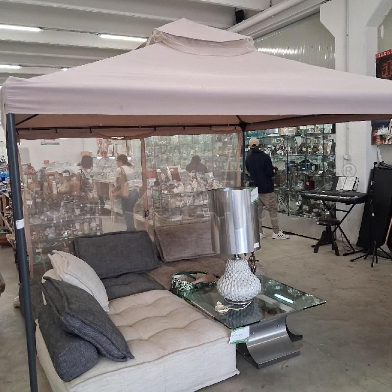 GAZEBO 3X3 STRUTTURA FERRO CHIUSURA TENDE ZANZARIERE | Mercatino dell'Usato San giorgio del sannio 1