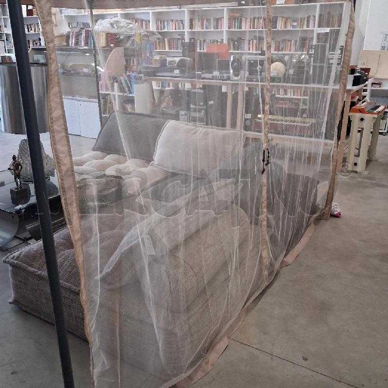 GAZEBO 3X3 STRUTTURA FERRO CHIUSURA TENDE ZANZARIERE | Mercatino dell'Usato San giorgio del sannio 4