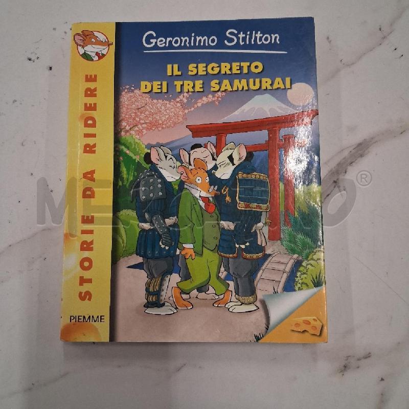 GERONIMO STILTON IL SEGRETO DEI TRE SAMURAI  | Mercatino dell'Usato San giorgio del sannio 1