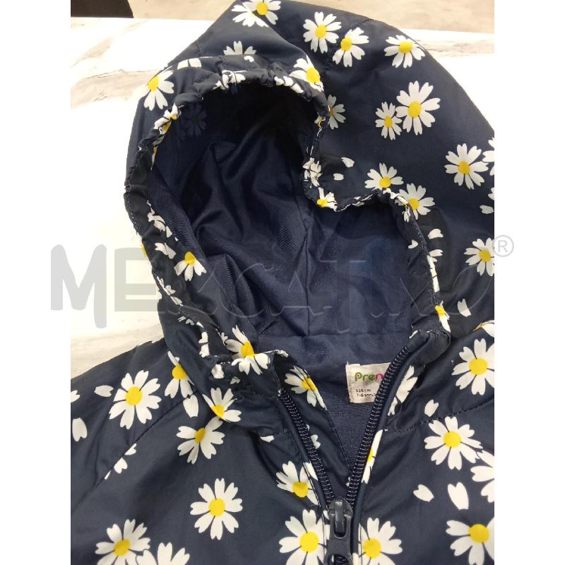 GIACCA BAMBINA A VENTO BLU MARGHERITE BIANCHE PRE NATAL | Mercatino dell'Usato San giorgio del sannio 3