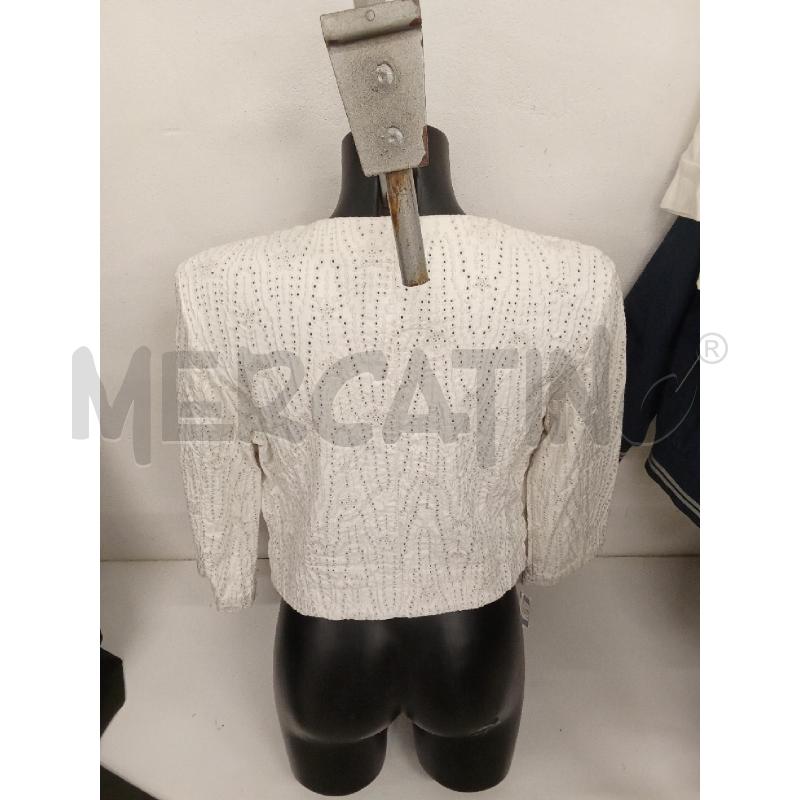 GIACCA DONNA BIANCA TRAFORATA PHARD ZIP | Mercatino dell'Usato San giorgio del sannio 4
