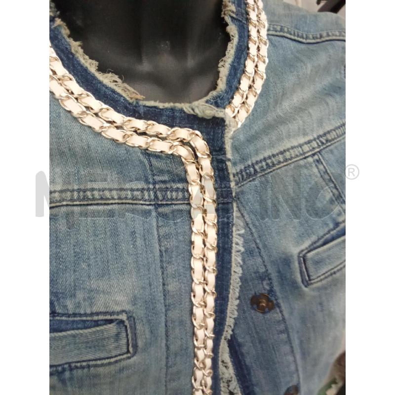 GIACCA DONNA JEANS LIU JO CATENA BOIANCA | Mercatino dell'Usato San giorgio del sannio 3