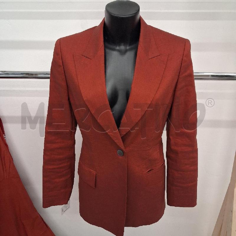 GIACCA DONNA ROSSA LINO MARELLA  | Mercatino dell'Usato San giorgio del sannio 1
