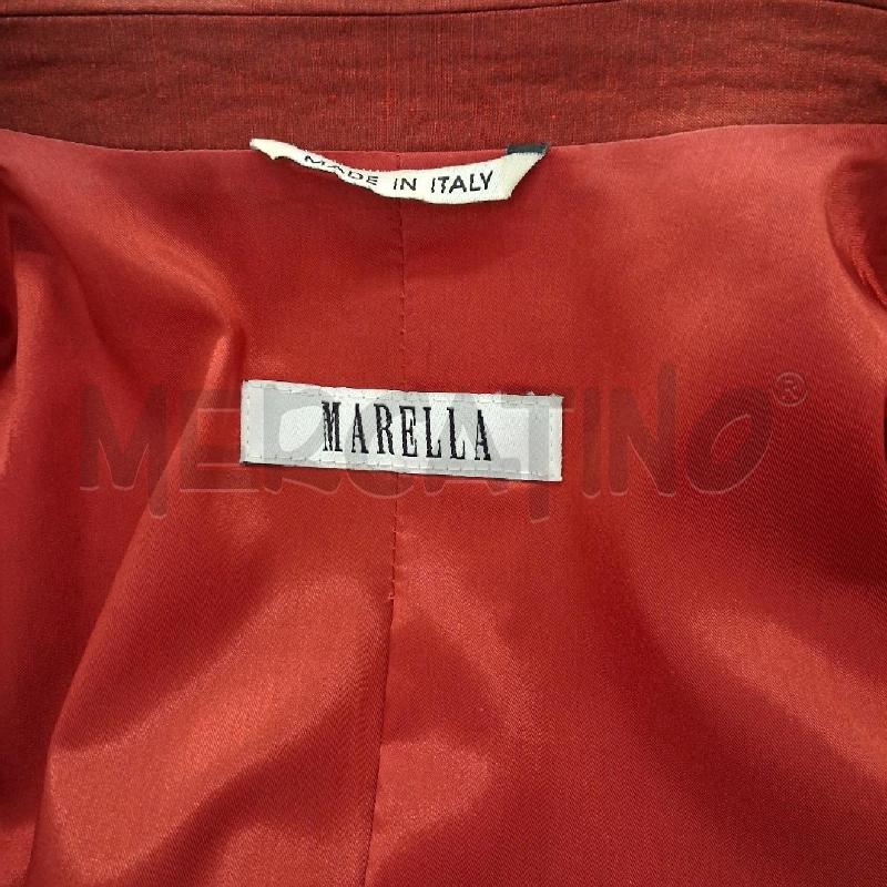 GIACCA DONNA ROSSA LINO MARELLA  | Mercatino dell'Usato San giorgio del sannio 4