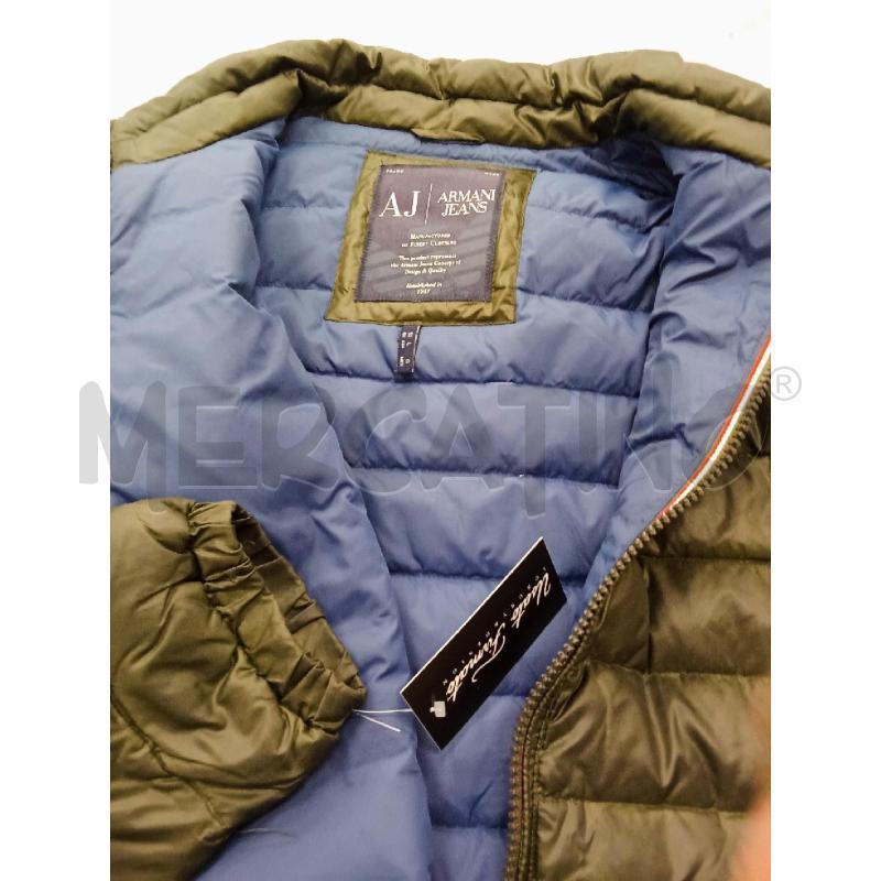GIACCA UOMO ARMANI JEANS KAKI CON CERNIERA | Mercatino dell'Usato San giorgio del sannio 5