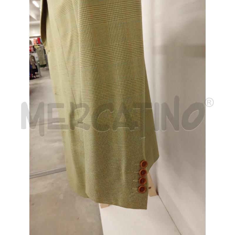 GIACCA UOMO VERDE SCOZZESE TRE BOTTONI HUGO BOSS | Mercatino dell'Usato San giorgio del sannio 3