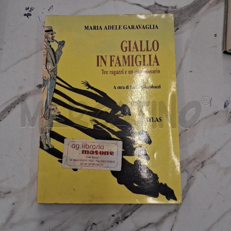 GIALLO IN FAMIGLIA TRE RAGAZZI E UN COMMISSARIO | Mercatino dell'Usato San giorgio del sannio 1
