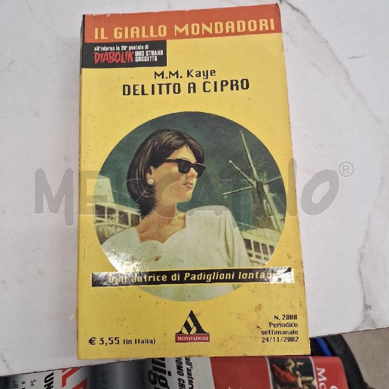 GIALLO MONDADORI DELITTO A CIPRO  | Mercatino dell'Usato San giorgio del sannio 1