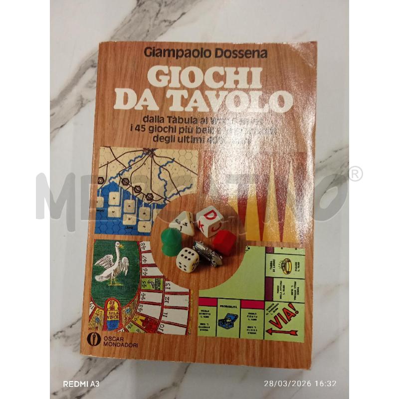 GIOCHI DA TAVOLO  | Mercatino dell'Usato San giorgio del sannio 1