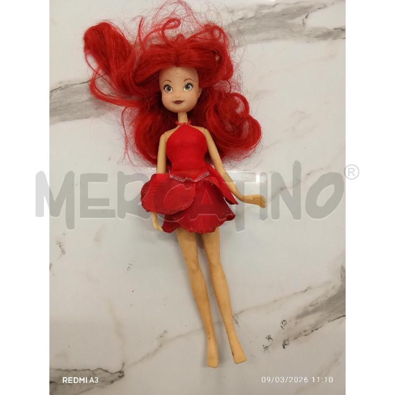 GIOCO BAMBOLINA DISNEY CAPELLI ROSSI GAMBE DA PULIRE ROSETTA | Mercatino dell'Usato San giorgio del sannio 1