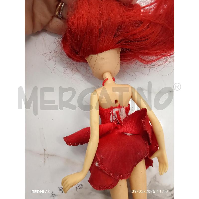 GIOCO BAMBOLINA DISNEY CAPELLI ROSSI GAMBE DA PULIRE ROSETTA | Mercatino dell'Usato San giorgio del sannio 3