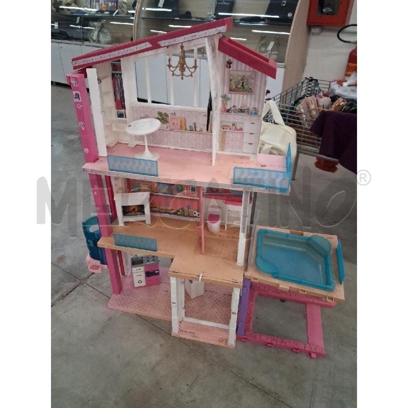 GIOCO CASA BARBIE 3 PIANI CON ACCESSORI | Mercatino dell'Usato San giorgio del sannio 1