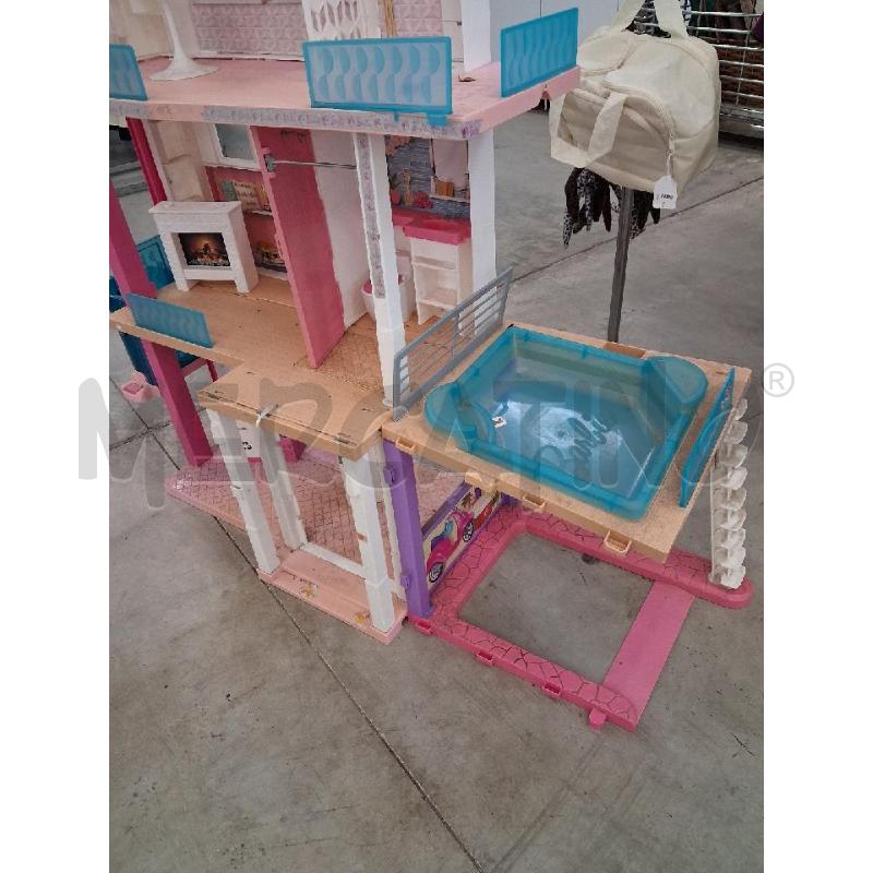 GIOCO CASA BARBIE 3 PIANI CON ACCESSORI | Mercatino dell'Usato San giorgio del sannio 3