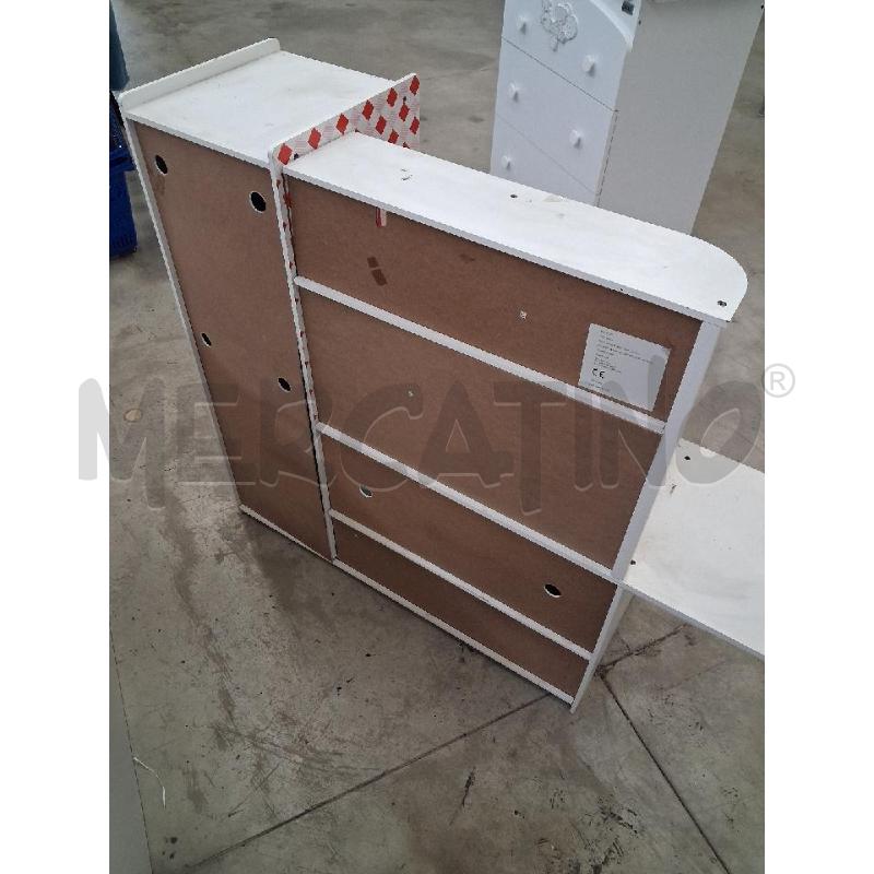 GIOCO CUCINA LEGNO BIANCA SCACCHI ROSSI  | Mercatino dell'Usato San giorgio del sannio 5