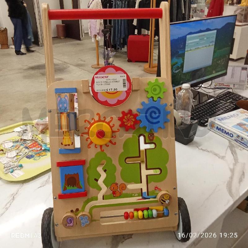 GIOCO GIRELLO INTERATTIVO IN LEGNO | Mercatino dell'Usato San giorgio del sannio 1