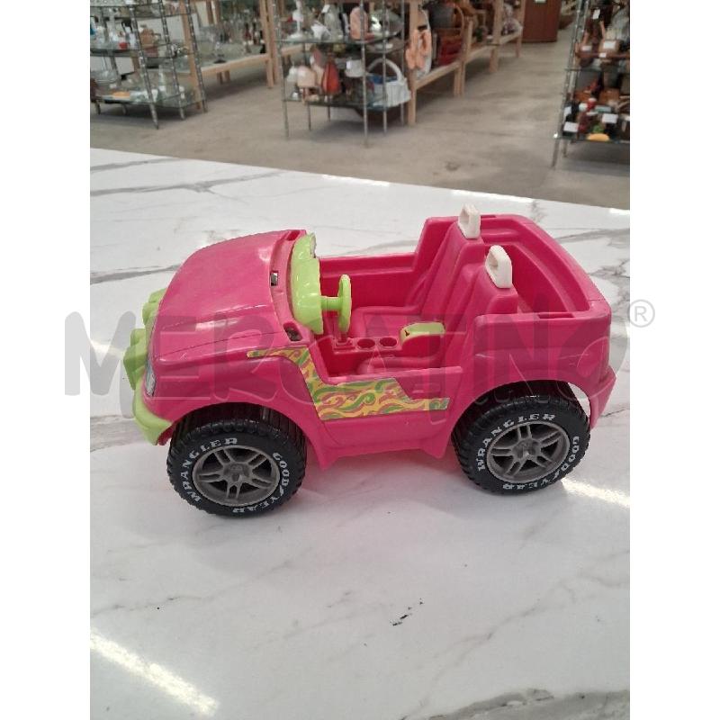 GIOCO JEEP VERDE ROSA BARBIE 1999 | Mercatino dell'Usato San giorgio del sannio 2